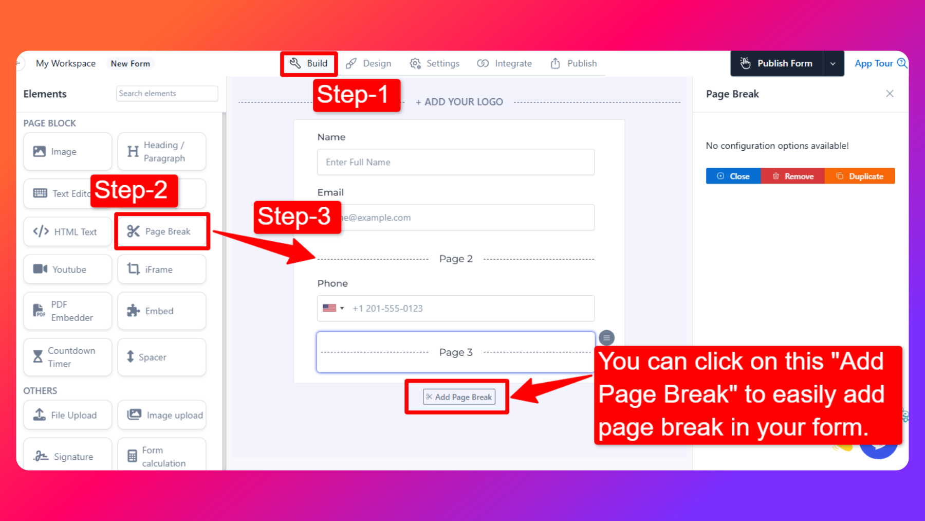 Creating Multi-Step Forms