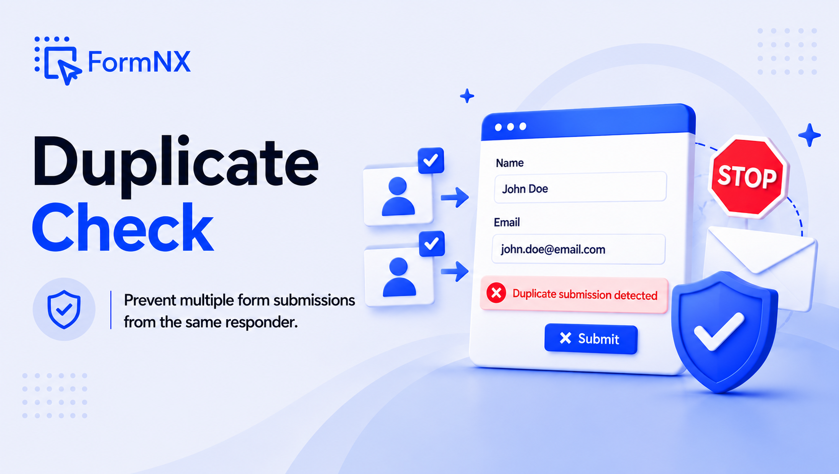Duplicate Submission Check - FormNX