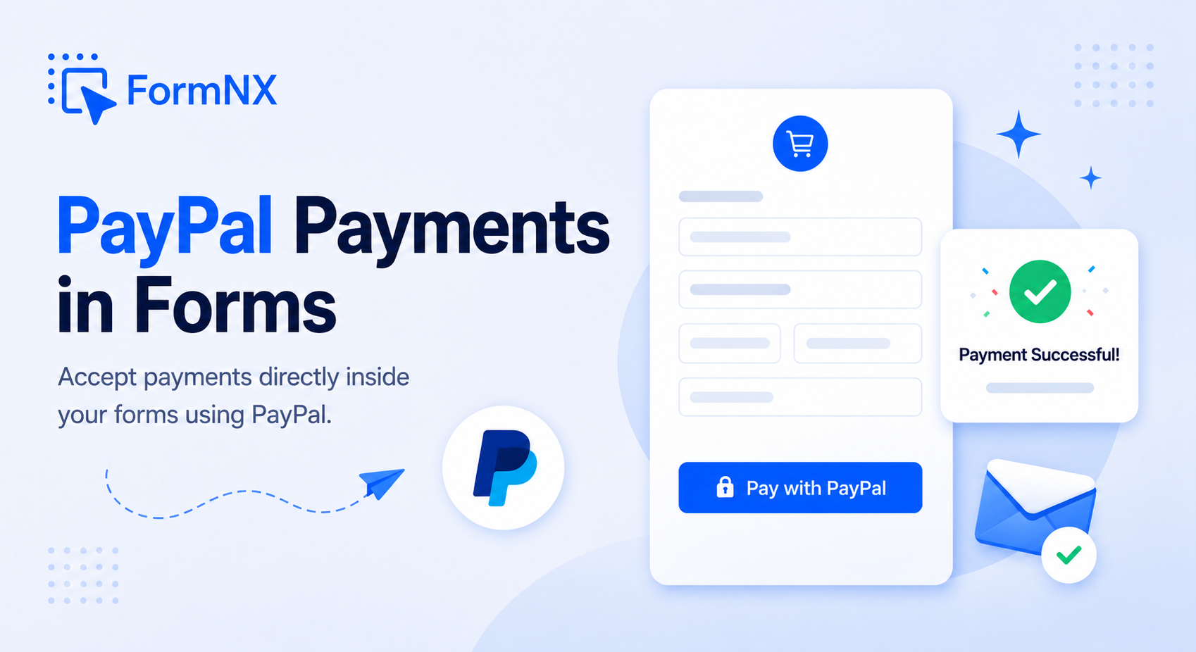 Connecting PayPal to a FormNX form