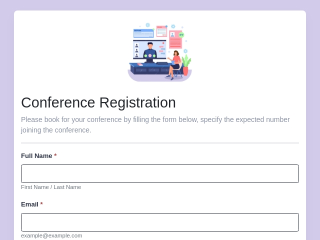 Conference Registration Form