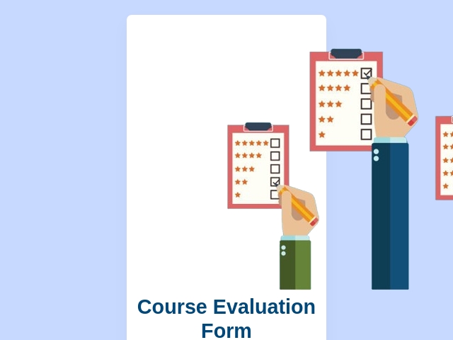 Course Evaluation Form