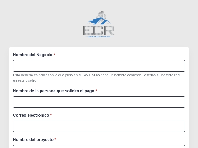 ECR Pay App - Spanish