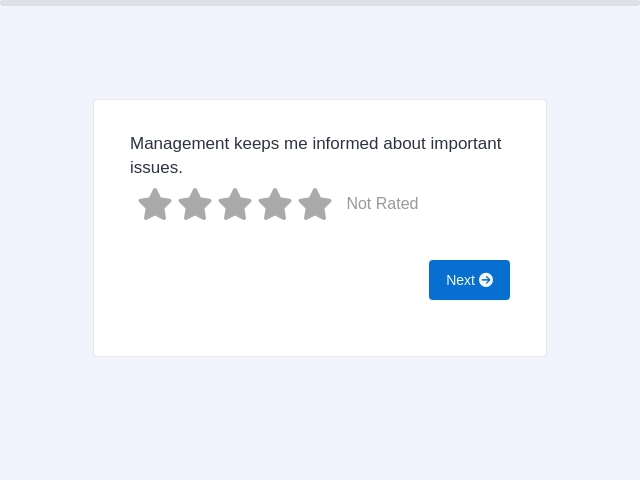 Employee Survey