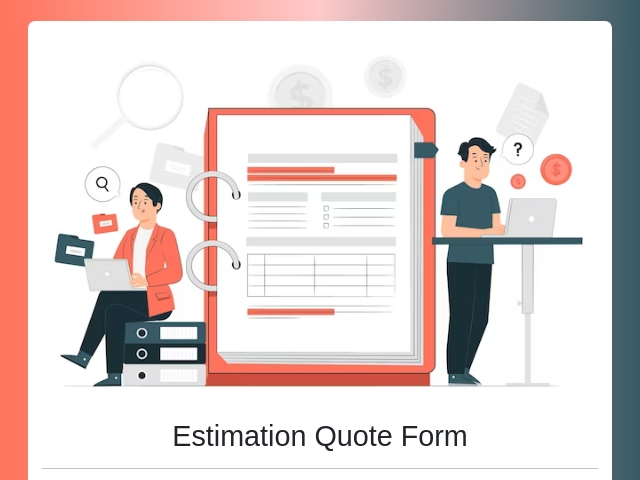 Estimation Quote Form