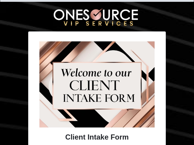 Intake Form