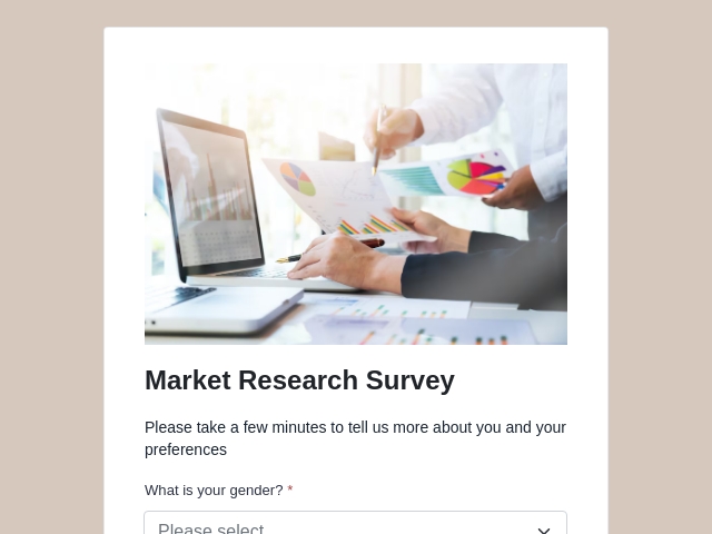 Market Research Survey