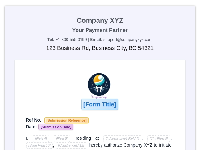 Payment Authorization