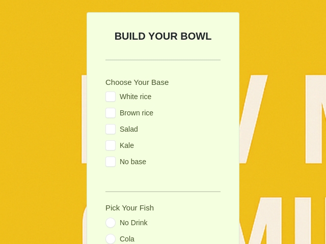 POKE 2F ORDER FORM
