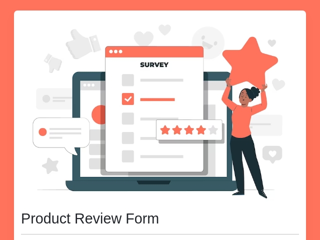 Product Review Form
