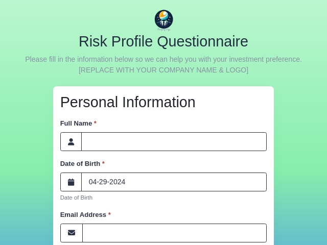 Risk Profile Questionnaire