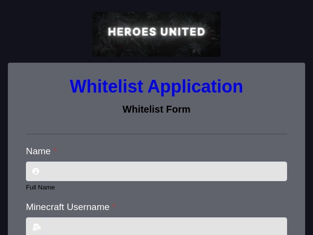 Whitelist